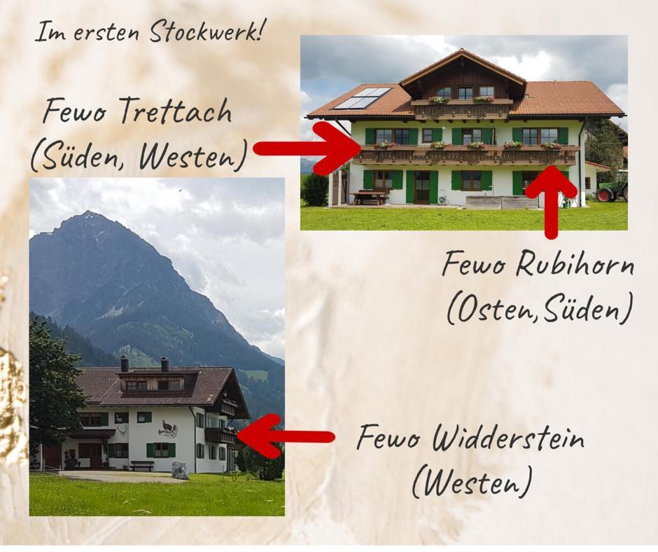 Hemerhof - Ferienwohnungen Oberstdorf Eksteriør bilde